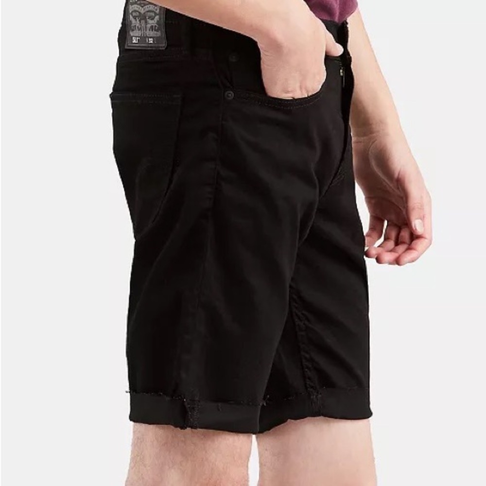 NWT Levi’s black slim cutoff shorts 511 perfect condition